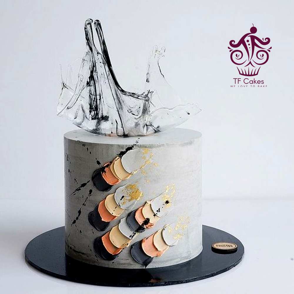 Celebrate Isomalt Cake