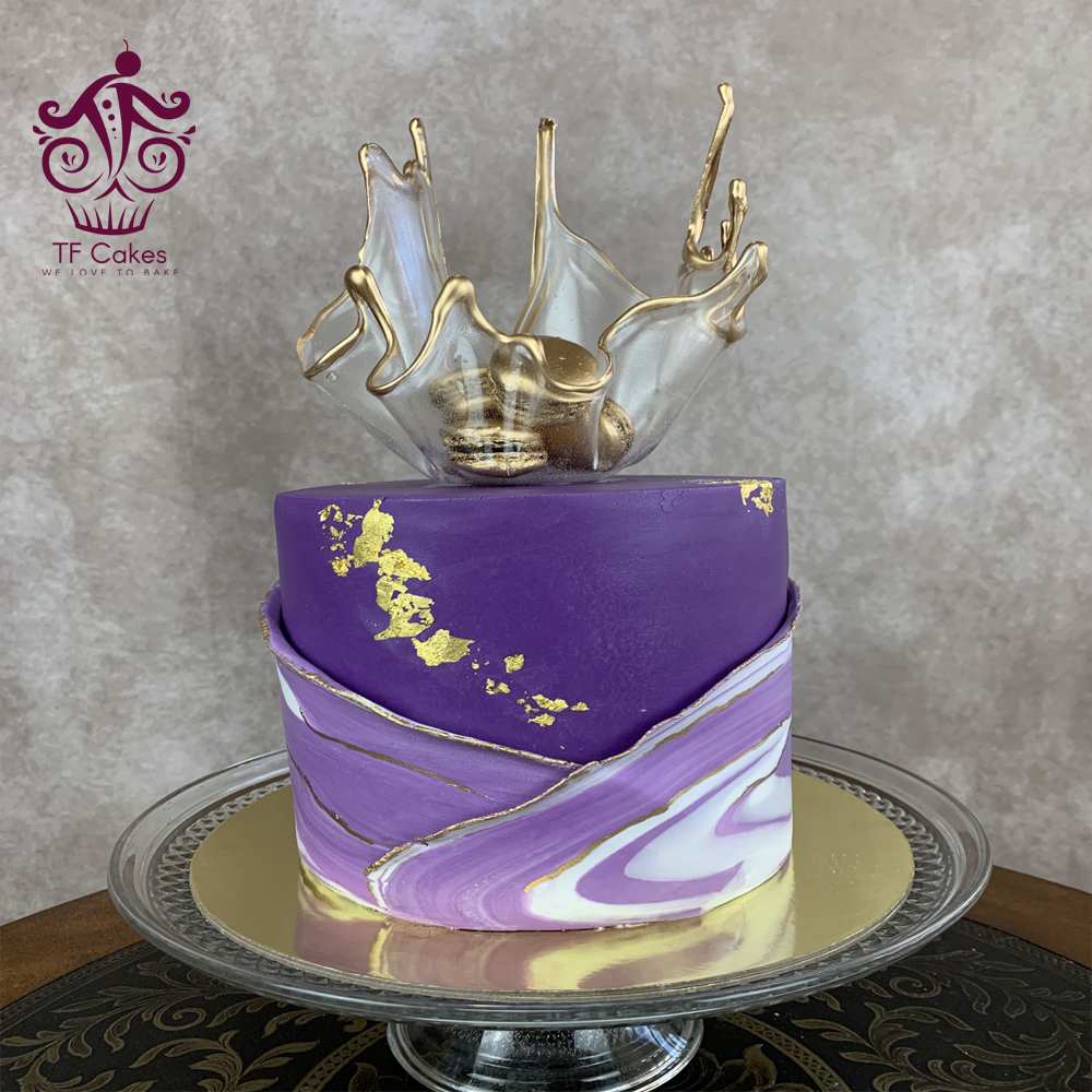 Exquisite Isomalt Cake