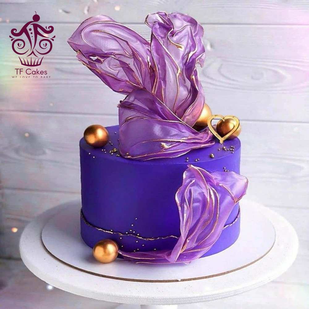 Delightful Isomalt Cake