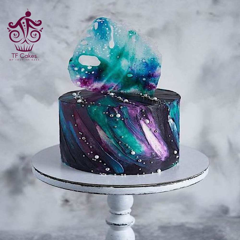 Sweet Elegance Isomalt Cake