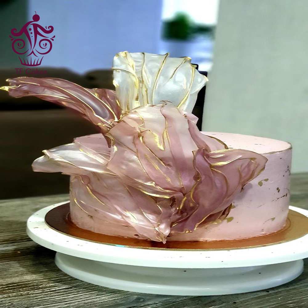 Deliciousness Isomalt Cake