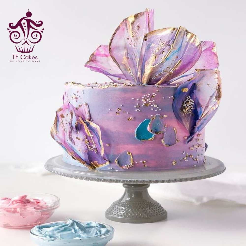 Blossoms Isomalt Cake