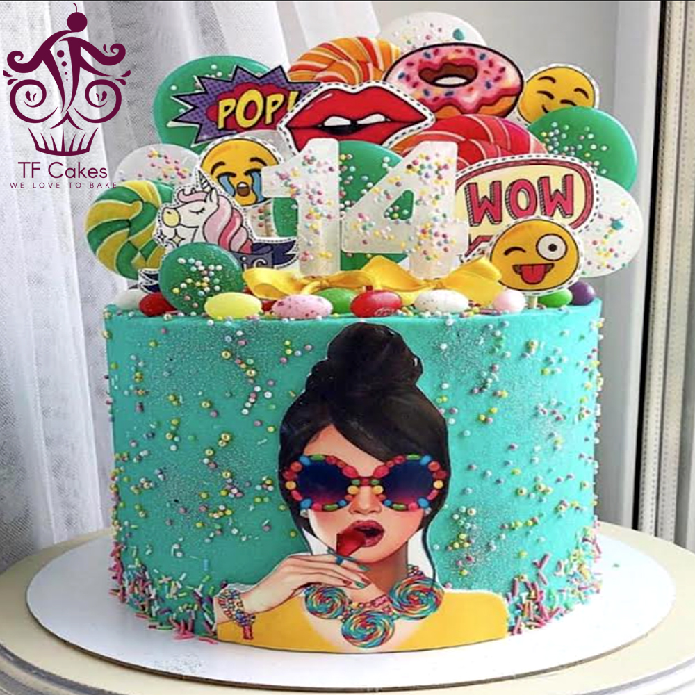 Birthday Girl Cake