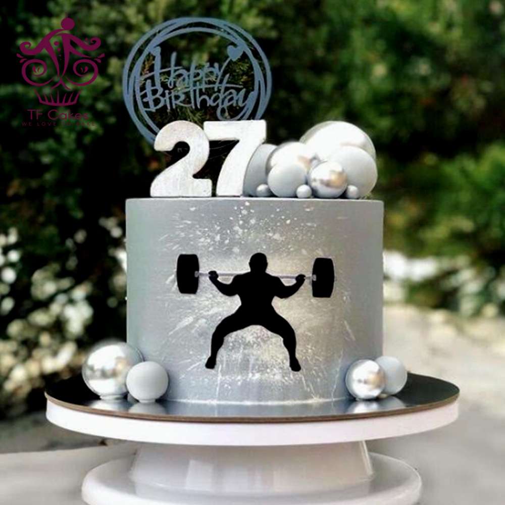 Birthday Gym Cake