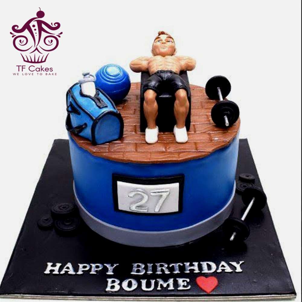 Unique Gym Cake