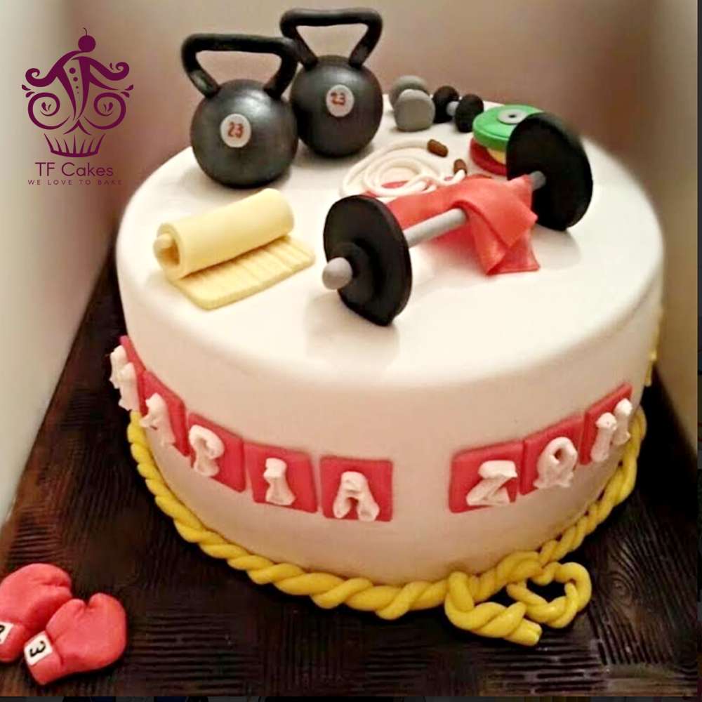 Delicious Gym Cake