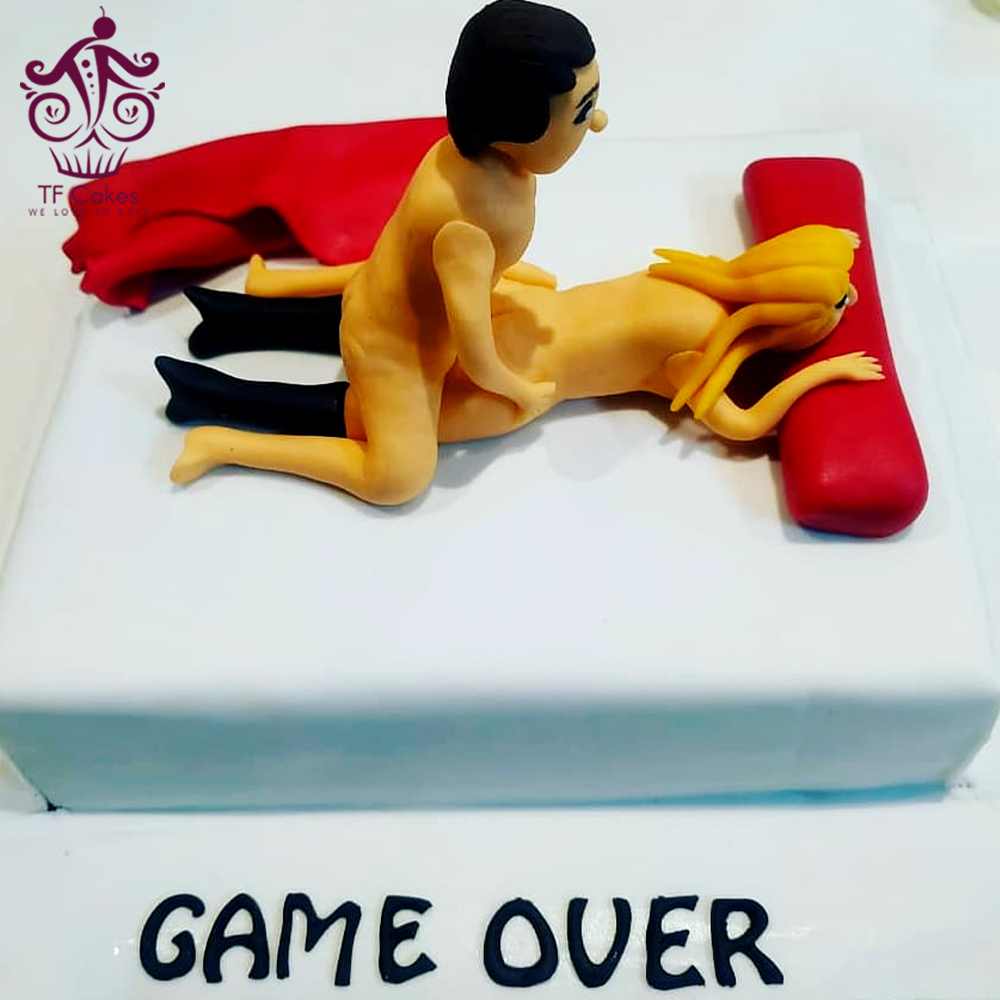 Game Over Cake
