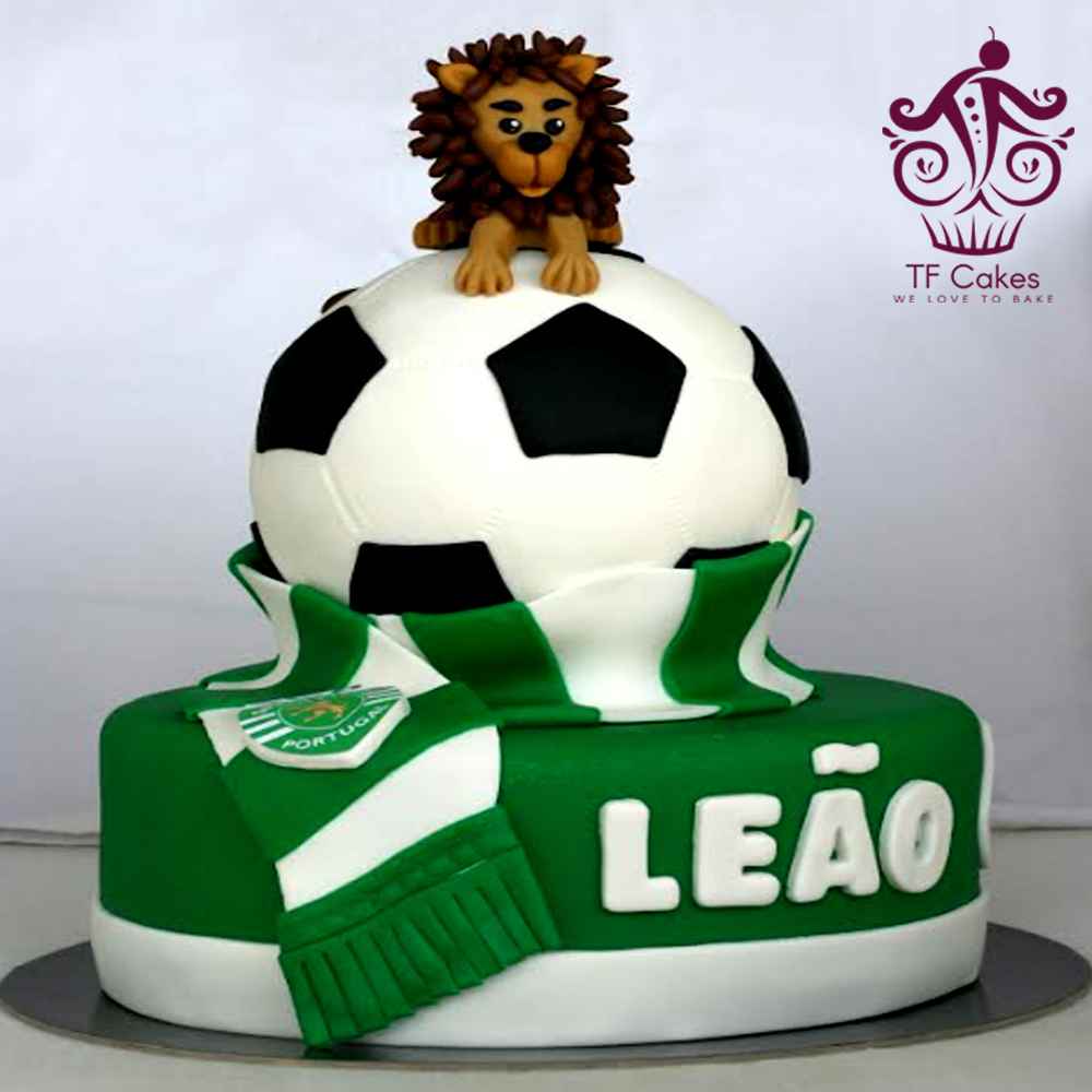 Football Theme Cake