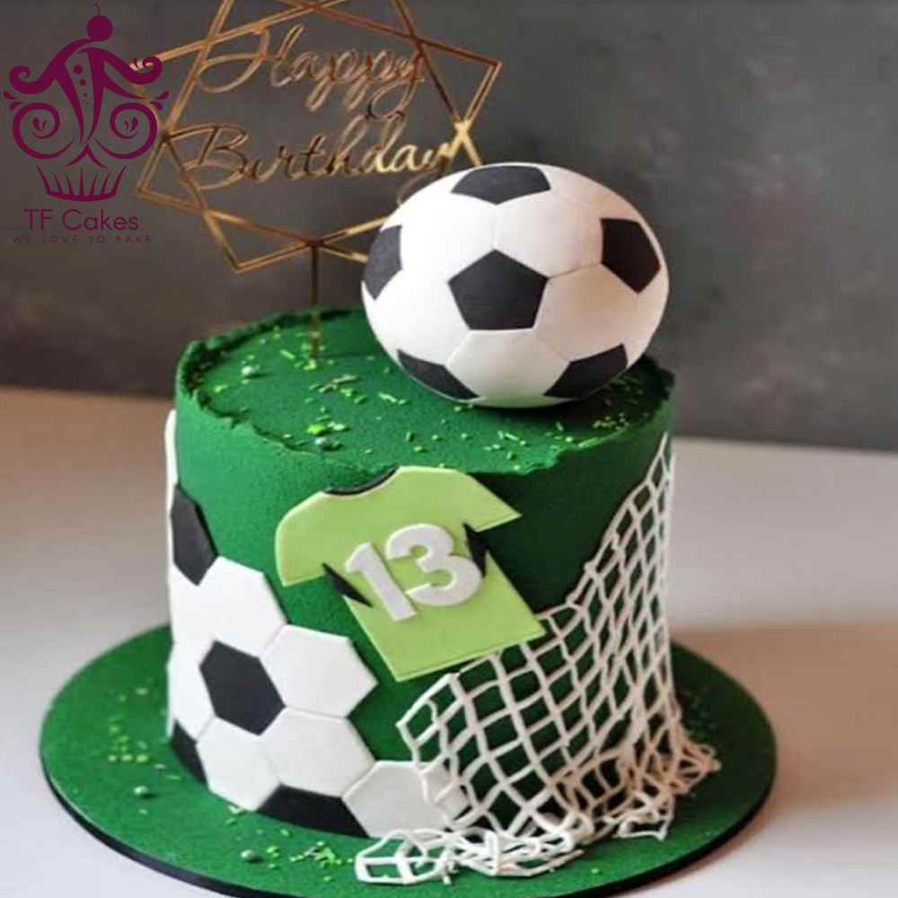 Chocolate Football Cake