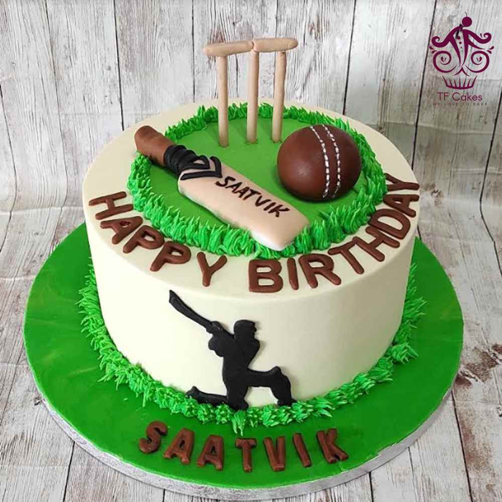 Fantastic Cricket Cake