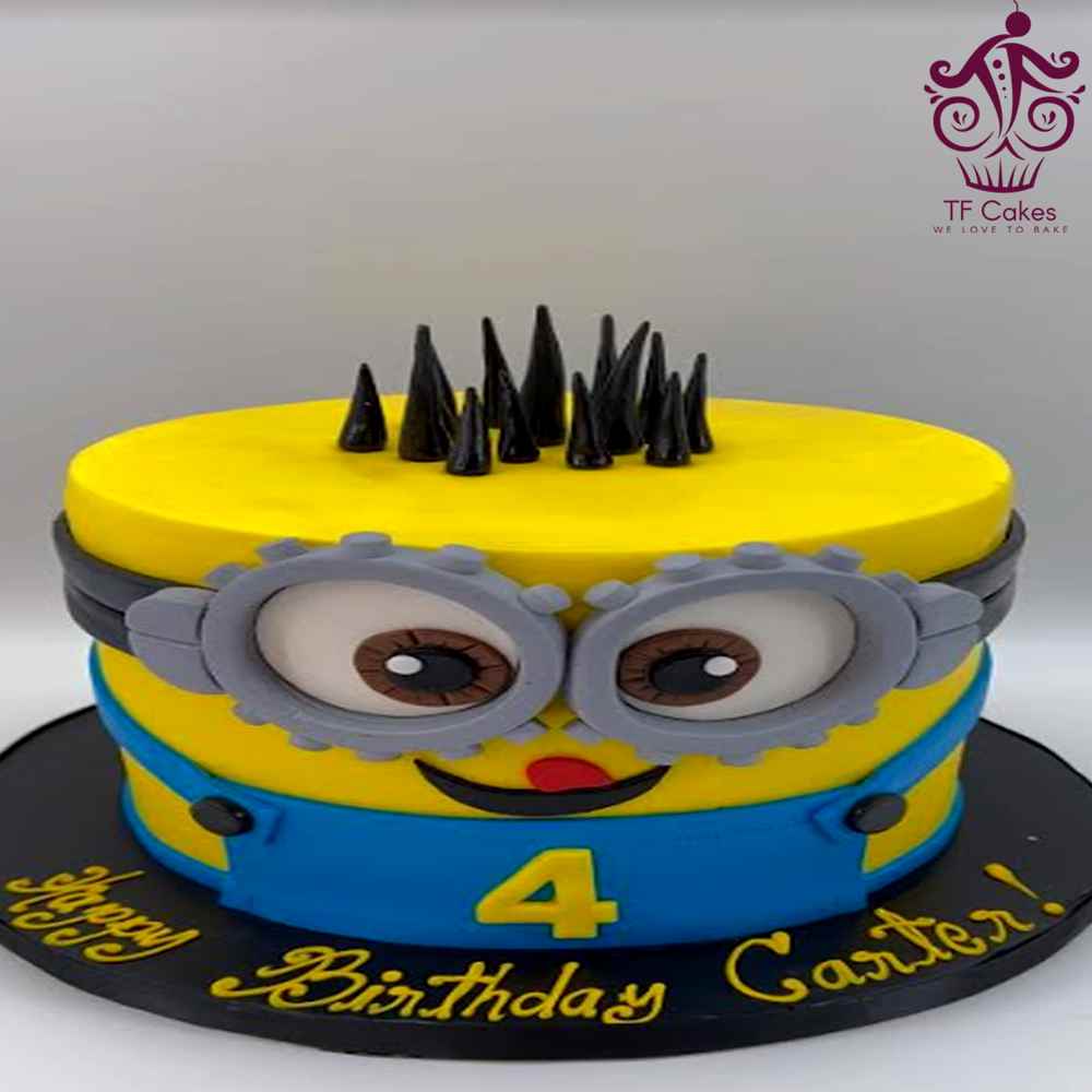 Merry Minion Madness Cake