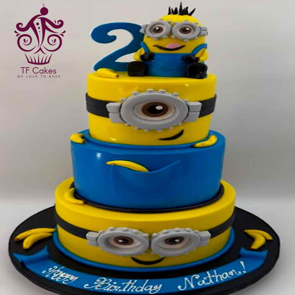 Minion Mayhem Cake