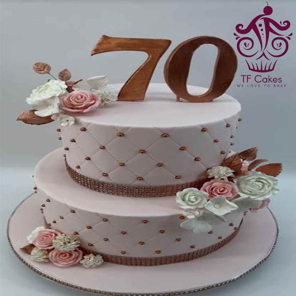 Interwoven Elegance Cake