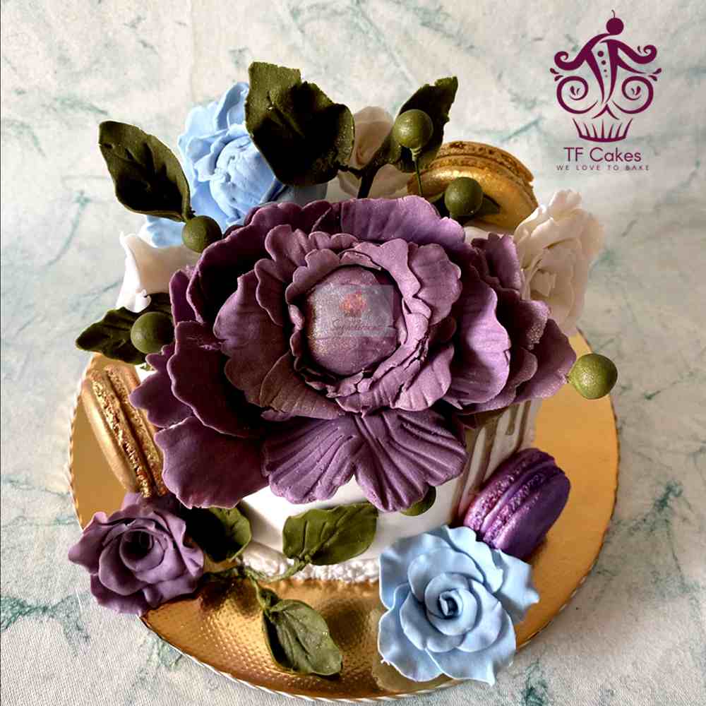 Blooming Garden Delight Cake