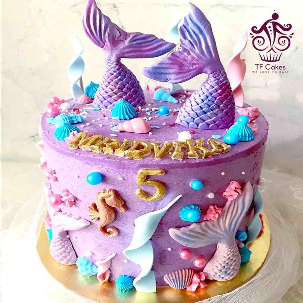 Enchanting Mermaid Delight Cake